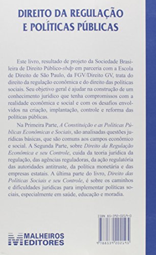 Direito da regulação e políticas públicas - 1 ed./2014