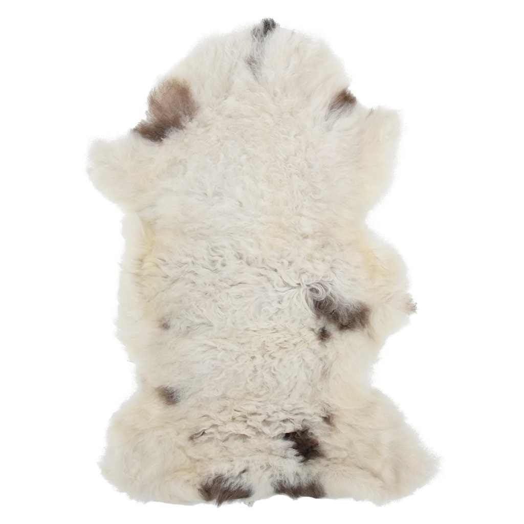 Schafpelz Mischfarbe Schaffell Teppich 60-70x90-100 cm Mehrfarbig Dekoration und Wohndeko für Wohnzimmer Schlafzimmer Flur Gemütlichkeit und Blickfang