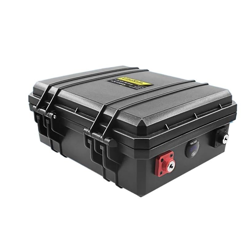 Batteria a ciclo profondo Batteria LiFePO4 12V 300Ah 200Ah 100Ah 120Ah 150Ah Camper Batteria for carrello da golf impermeabile Fuoristrada Off-grid Energia solare(FBK-12.8V150Ah(LCD))