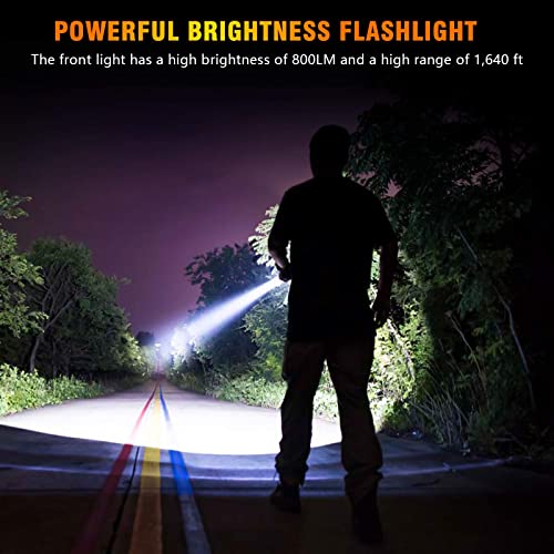 Linkax Torcia Ricaricabile Alta Potenza 7200 mAh 8...