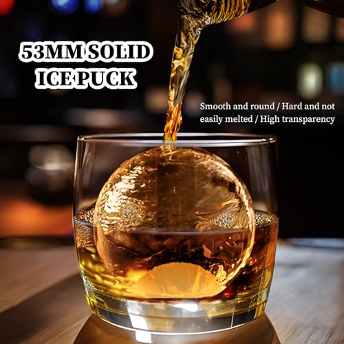 Máquina fabricadora de bolas de hielo - Limpieza automática, produce 16 bolas de hielo cristalinas en 12 minutos, temporizador de 24 horas para cócteles y whisky, negro miniatura 4