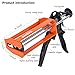 DAFEIKE 250ml Adhesive Gun Dispenser Gun for 8.45 oz 2 Part Cartridges