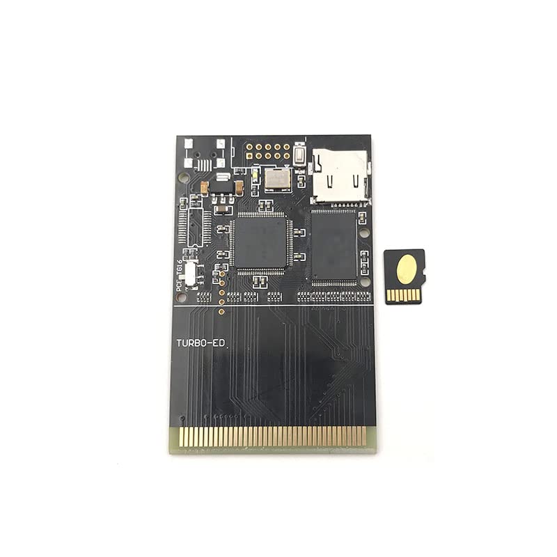[Części do gier wideo] Najnowszy kartridż z grą PCE Turbo GrafX 500 w 1 do karty konsoli do gier PC-Engine Turbo GrafX [Wymień]