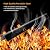 Uniflasy Grill Parts Replacement for Weber Genesis Silver Grill, Genesis Silver B C, Genesis Platinum B C, Weber 900 (Side Control),28 1/8" Stainless Steel Burner,22.5" Porcelain Steel Flavorizer Bars