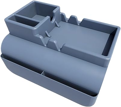Couch Cup Holder Tray,Anti-Slip Silicone Organizer with Side Pocket - Sofa Cup Holder Tray - for Sofa Desk Car Travel Laptop Chair Phone Bed TV