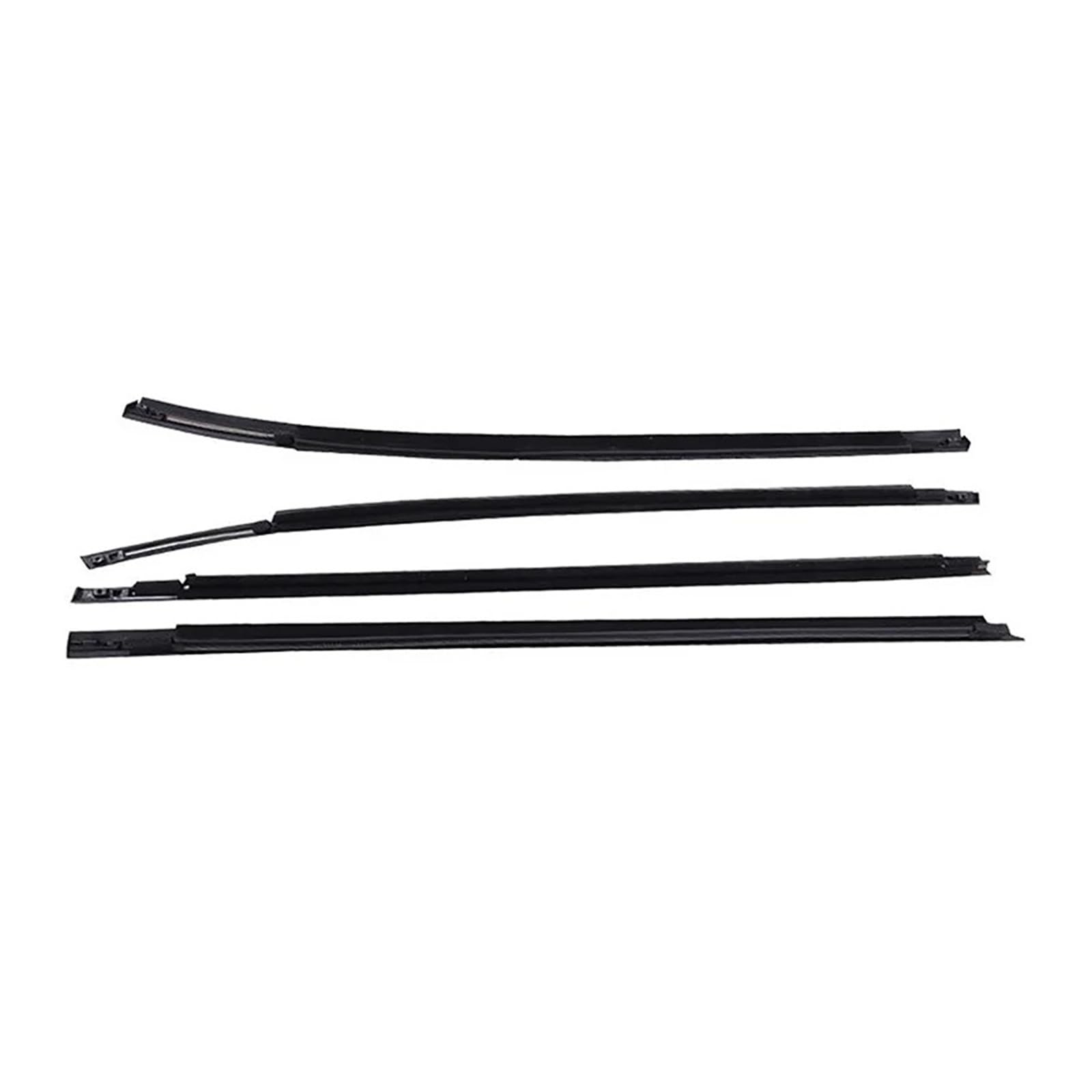 Uussup Black Rubber Seal Weather Stripping For Hyundai For Ix35 82210-2S000 2010-2015 Accessories Waterproof Rubber Weather Strips Car Door Window Trim Sealing Strip