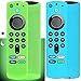 2pcs Pinowu Fernbedienungsabdeckung Kompatibel mit Fire TV Stick / 4K Alexa Sprachfernbedienung (3rd Gen) mit Lanyard (Grünes Leuchten & Türkises Nicht Leuchten) Fire TV Stick günstig Kaufen-2pcs Pinowu Fernbedienungsabdeckung Kompatibel mit Fire TV Stick / 4K Alexa Sprachfernbedienung (3rd Gen) mit Lanyard (Grünes Leuchten & Türkises Nicht Leuchten)