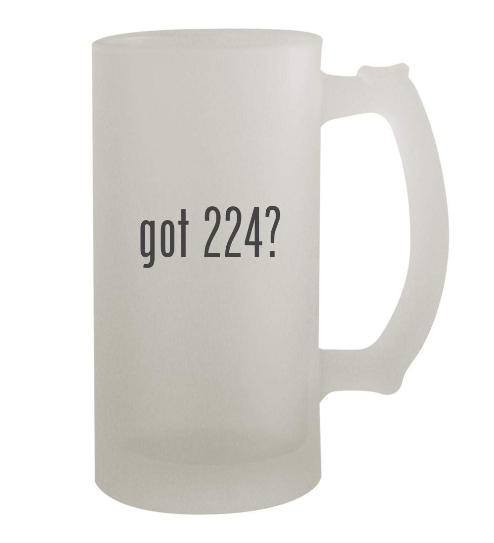 got 224? - 16oz Frosted Beer Mug Stein, Frosted