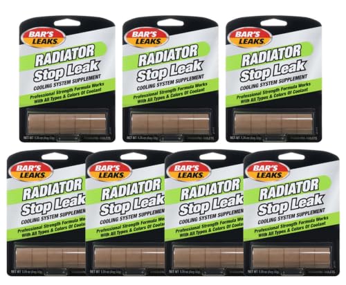 Bar's Leaks Radiator Stop Leak Tablets, 1.76oz, Pack of 7