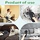2 Stück Pet Hair Remover Katzenhandschuh, Doppelseitige Fellpflegehandschuh Für Pets, Wiederverwendbarer Tierhaarentferner Handschuh, Antistatischer Haarentfernungshandschuh Für Sofa Kleidung Teppich