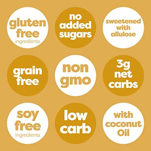 Kiss My Keto Nut Granola Breakfast Cereal - Nut Butter & Chocolate | Low Carb Granola (3G-Net) With Coconut Oil | Grain Free Granola Cereals, Keto Friendly | Low Sugar (1G), Non-Gmo, Soy & Gluten Free #TOP5