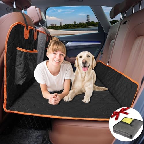Back Seat Extender For Dogs - Holds 420lb, Hard Botswana