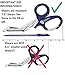 Trauma Shears with Carabiner - Stainless Steel Bandage Scissors for Surgical, EMT, EMS, Medical, Nursing, and Veterinary Use, First Aid Supplies and Accessories, 7.5-inch, Pink