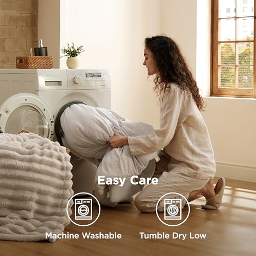Image of Bedsure Queen Comforter Set, Lavendar Soft Prewashed Bedding for All Seasons, 3 Pieces GentleSoft Bed Set, 1 Lightweight Comforter (90 inchx90 inch) and 2 Pillowcases (20 inchx26 inch)