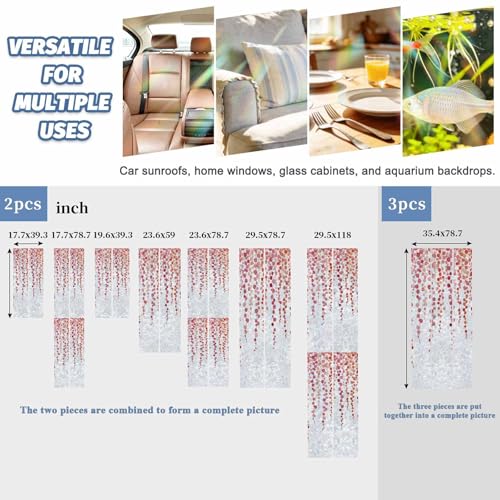 Película decorativa para ventana tamaño 19.6 x 39.3 pulgadas miniatura 5