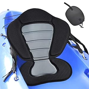 Kajak zitkussen – Dikker zitkussen voor kajak | Draagbaar EVA-zitkussen voor kanoën Drifting Rafting Outdoor Watersport en recreatie Pansy