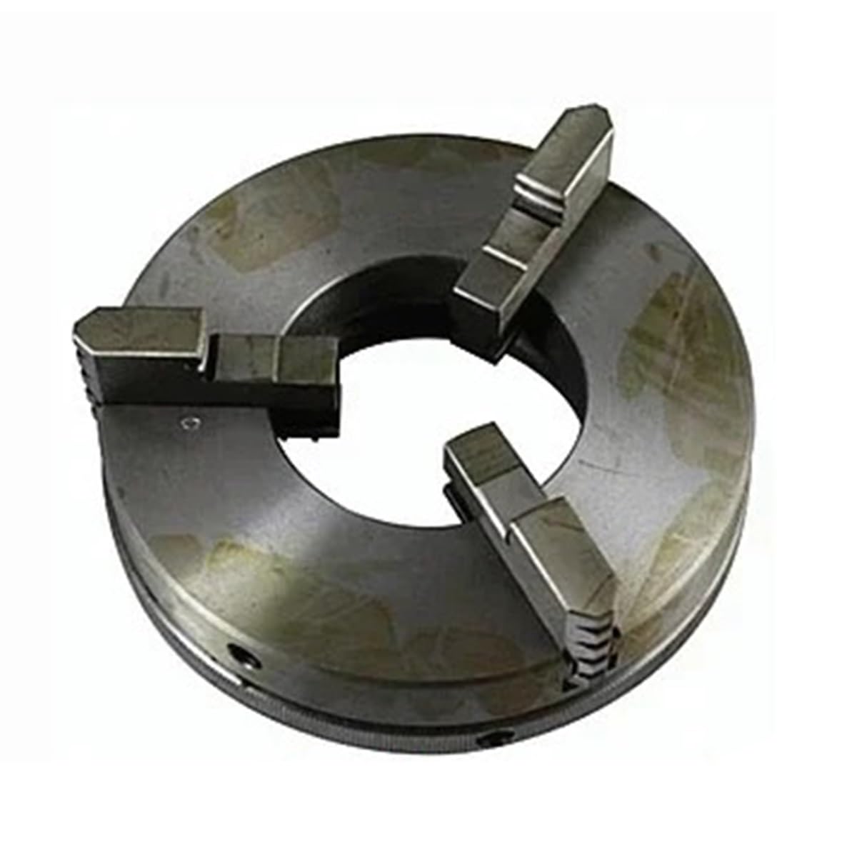 1 x ręczny samocentrujący uchwyt tokarski 3/4 szczęki uchwyt tokarski do drewna 50/65/80/90/125 mm metalowe narzędzia tokarskie do drewna (uchwyt 3-szczękowy 125 mm)