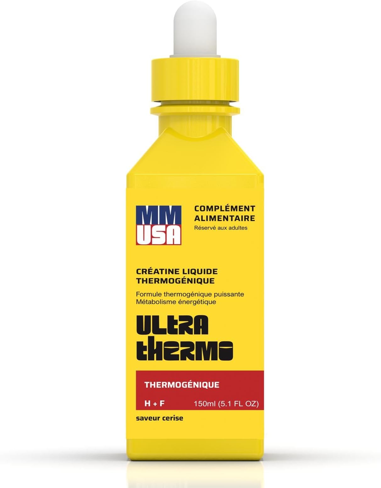 Ultra Thermogenic Serum: Top Fat Burner & Metabolism Enhancer. Slim, Boost Energy, & Elevate Pre-Workout Performance. Muscle Support, Appetite Control. for Men & Women. Cherry, 5.1 Fl Oz