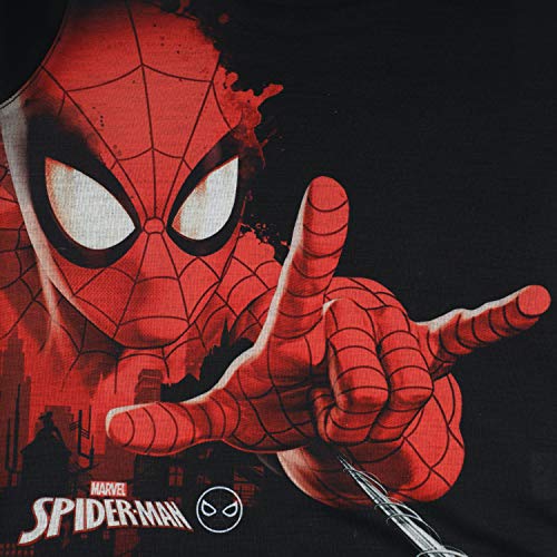 Image of Marvel Spiderman by Wear Your Mind Boy's Regular Fit Long Sleeve Top