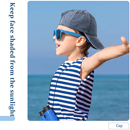 4 Pieces Kids Baseball Hats Distressed Washed Toddler Plain Baseball Caps Adjustable Summer Trucker Hats For Boys Girls #TOP5