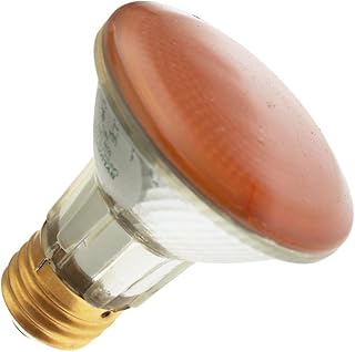 Industrial Performance 50PAR20/H/Y 130V, 50 Watt, PAR20, Medium Screw (E26) Base Transparent Yellow Light Bulb (1 Bulb)