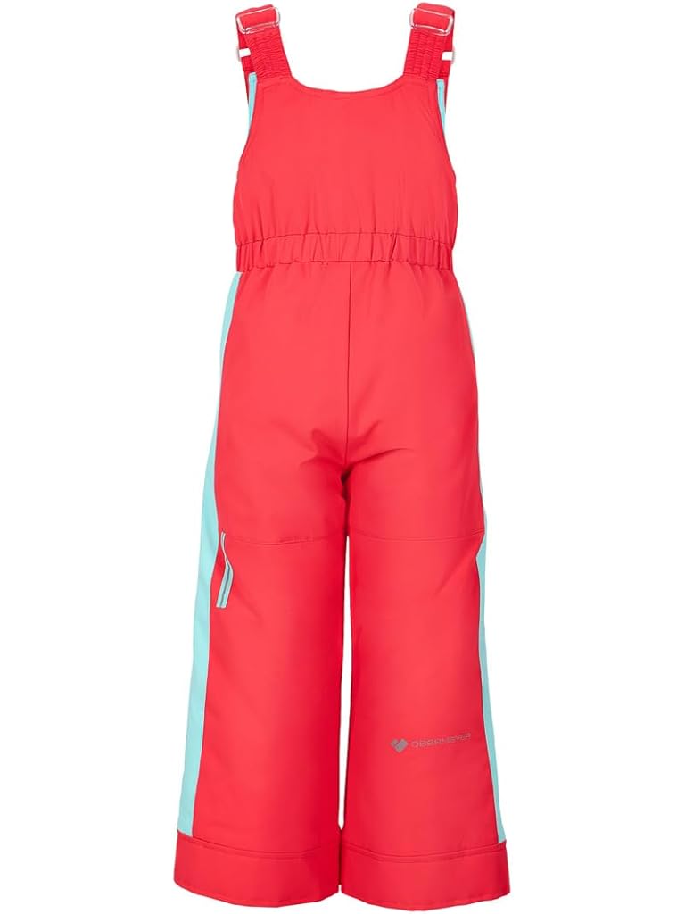 Pink Obermeyer Snoverall Stripe Bib Pants (Toddler/Little Kid/Big Kid)