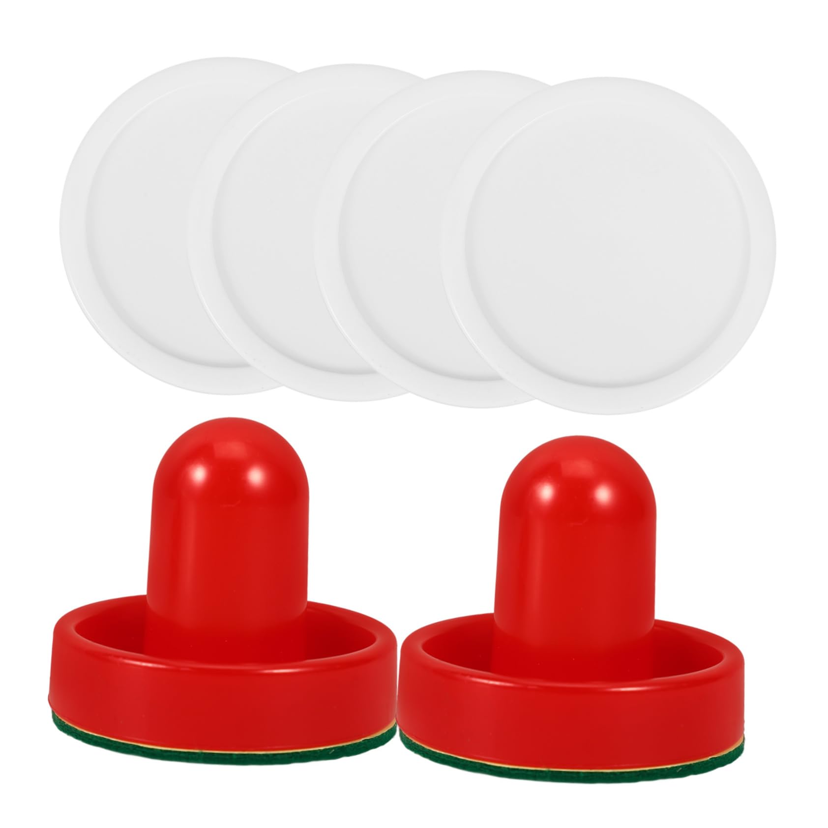 MUSISALY 1 Set Ice Hockey and Set Game Table Accessories with Sliders and Replacement for Hockey Tables