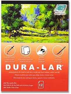 Grafix Pad (12 shts) .004 Wet Media Dura-Lar 9x12