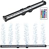 NEWNEN Vis Tank Licht Waterdichte Aquarium Lichten Afstandsbediening 5050 LED Kleurverandering, Luchtbel Lichten met 24…
