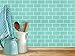 HUE DECORATION Green Peel and Stick Backsplash, Stick On Tiles Kitchen Backsplash, Vinyl Self Adhesive Peel and Stick Tile(4-Sheet)