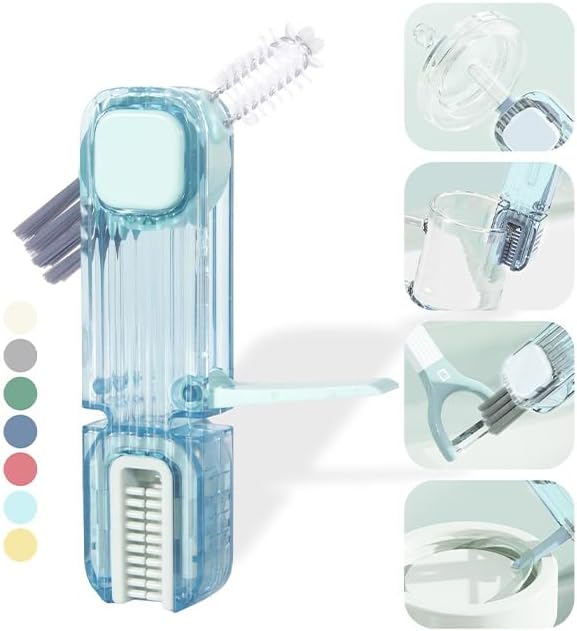 4 in 1 Cup Lid Gap Cleaning Brush, Multifunctional Insulation Bottle Cleaning Tools, Mutipurpose Tiny Silicone Cup Holder Cleaner, Home Kitchen Cleaning Tools 4 in 1 Cup Lid Gap Cleaning Brush, Multifunctional Insulation Bottle Cleaning Tools, Mutipurpose Tiny Silicone Cup Holder Cleaner, Home Kitchen Cleaning Tools