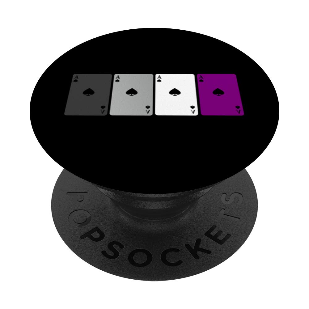 Playing Cards Ace Funny Asexuality Pride Flag LGBT ...