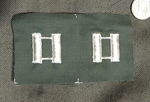 Amazon 実物 米軍 米空軍 布製 大尉階級章 ペア カラー セージグリーンベース Captain Capt アメリカ空軍 アメリカ軍 Cwu Ma 1 L 2 パッチ ワッペン アップリケ 通販 Amazon 実物 米軍 米空軍 布製 大尉階級章 ペア カラー セージグリーンベース Captain Capt アメリカ空軍 アメリカ軍 Cwu Ma 1 L 2 パッチ ワッペン アップリケ 通販