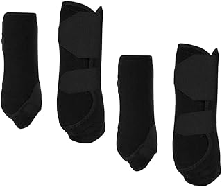 Esquirla 4Pcs Horse Boots Leg Protection Wraps Protection Guard for Jumping Riding Training Equestrian Accessories