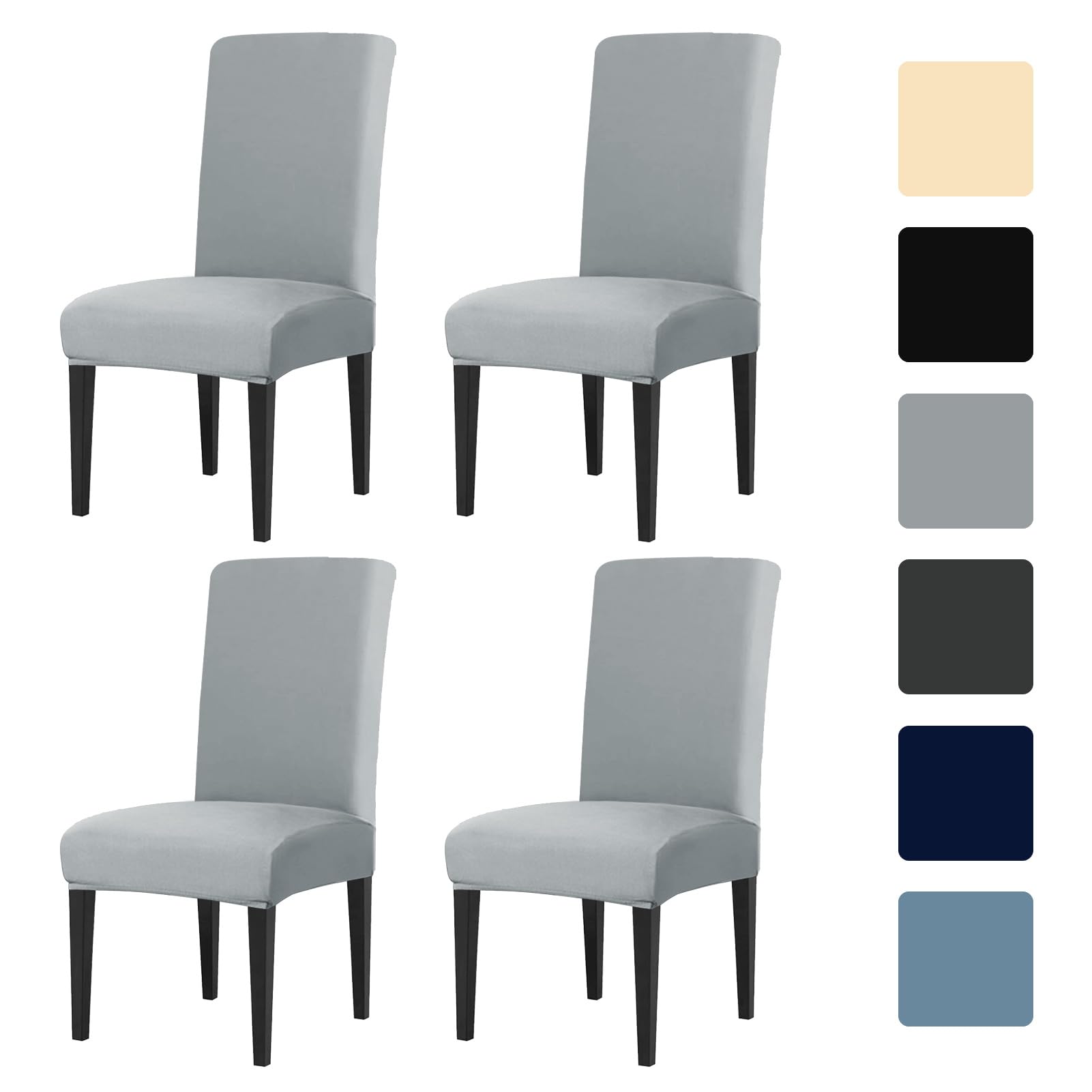 LUSCHEER Dining Room Chair Covers Set of 4