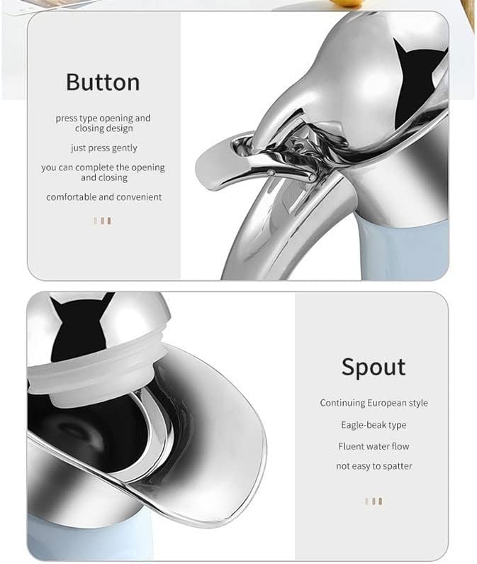 1.5L/2L断熱ケトル304ステンレス鋼大容量家庭用保温コーヒーティー断熱キッチンuポータブル (Color : D, Size