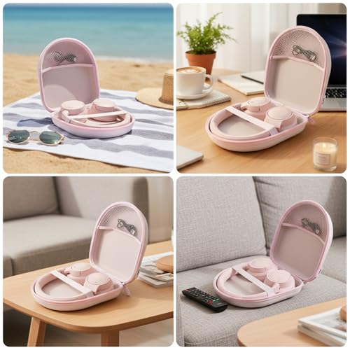 Étui pour casque anti-rayure Sony WH-CH520 CH510 rose