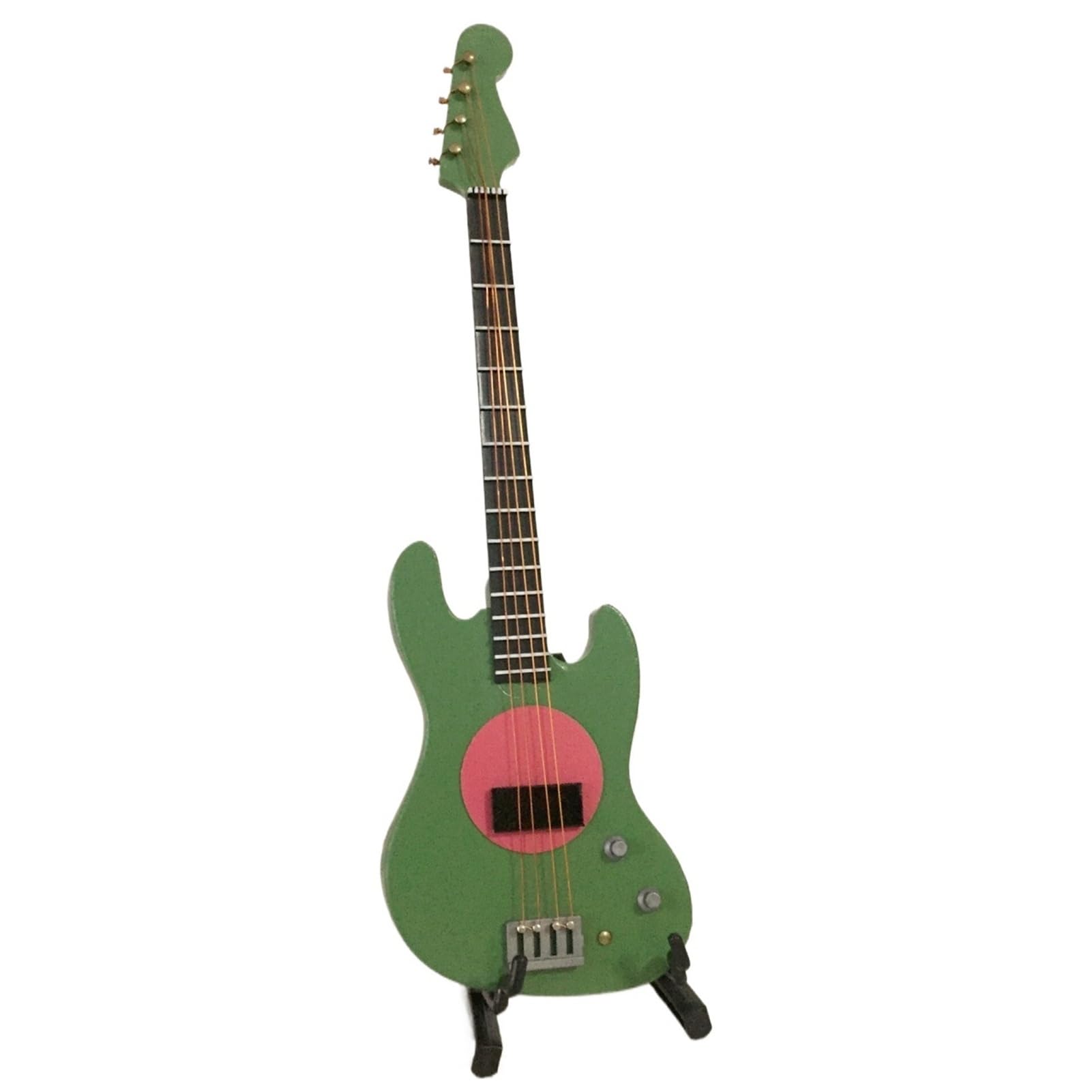 18cm Miniature Electric Guitar Model Ornament Musical Instrument Decor