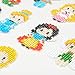 8 Pieces Diamond Painting Stickers DIY Kits for Kids, 5D Princess Diamond Art Mosaic Stickers by Numbers Kits Crafts Set for Children, Beginner, Boys and Girls (Princess)