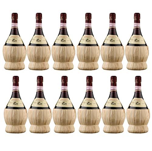 Renzo Masi Chianti Renzo M. DOCG - Fiasco - Bastflasche Trocken Italien Inkl....