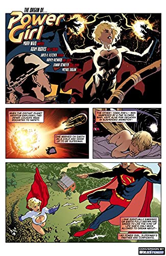 Cover of The Origin of Power Girl (DC Universe Origins)