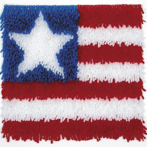 Image of Wonderart Latch Hook Yarn, Patriot