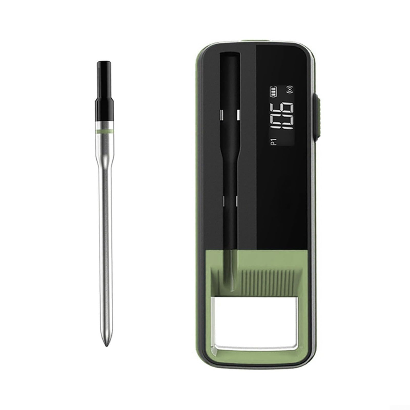 Termometro per grill con preset controllati da app, grafica in tempo reale e connessione wireless stabile, portata fino a 100 metri (singolo)