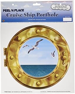 Cruise Ship Porthole Peel 'N Place 12" x 15" Sh 1/Pkg