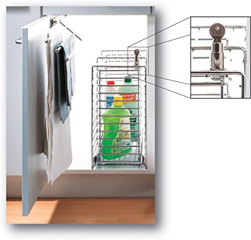 Kessebohmer 51500005 Lockable Cleaning Utensil Basket, left a 1 Each