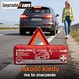 Upgrade4cars Apteczka Samochodowa 2026 z Trójkątem i Kamizelką DIN 13164 Europa