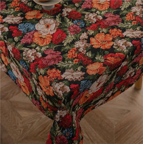 Nappe jacquard polyester de qualité supérieure vintage - 4