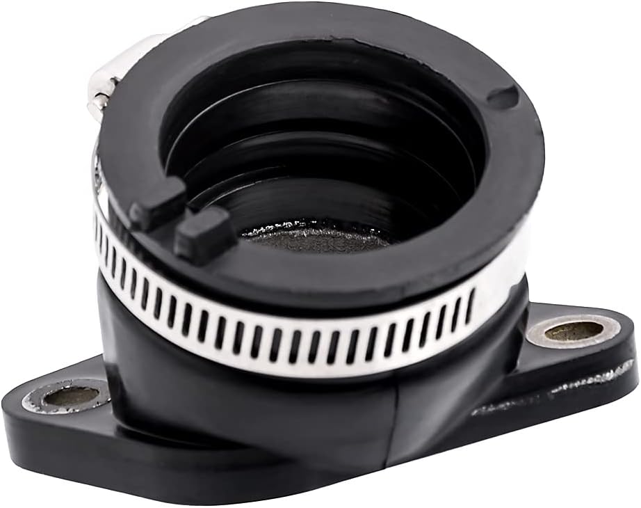 Motorcycle Carburetor Flange Adapter Rubber Carb Intake Manifold Boots for Honda CN250 Helix 1987-2007 for CH250 Elite 1985-1988