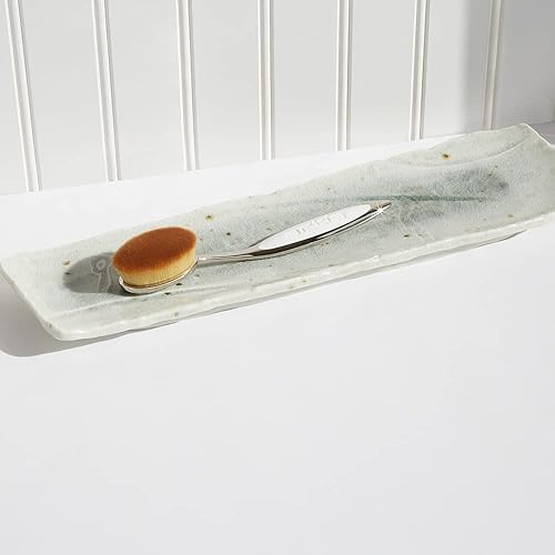 Miniatura 5 de Artis Elite - 7 pinceles ovalados para maquillaje, pincel de maquillaje sintético, de lujo, ideal para base, SPF, cuidado de la piel, uso con