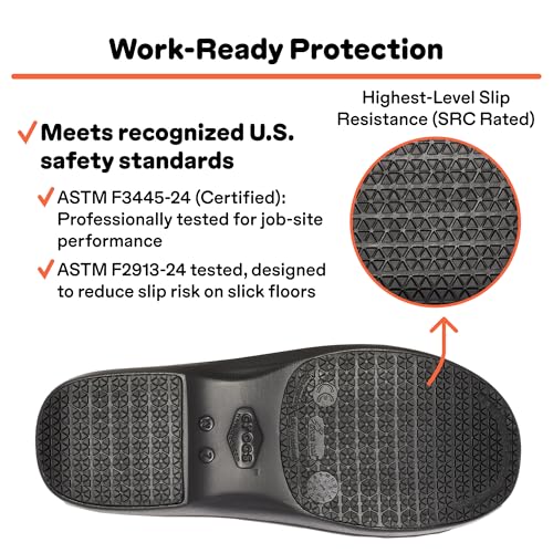 Image of Crocs Women's Neria Pro II Work Clogs | Enclosed Toe | Slip Resistant | All Day Comfort